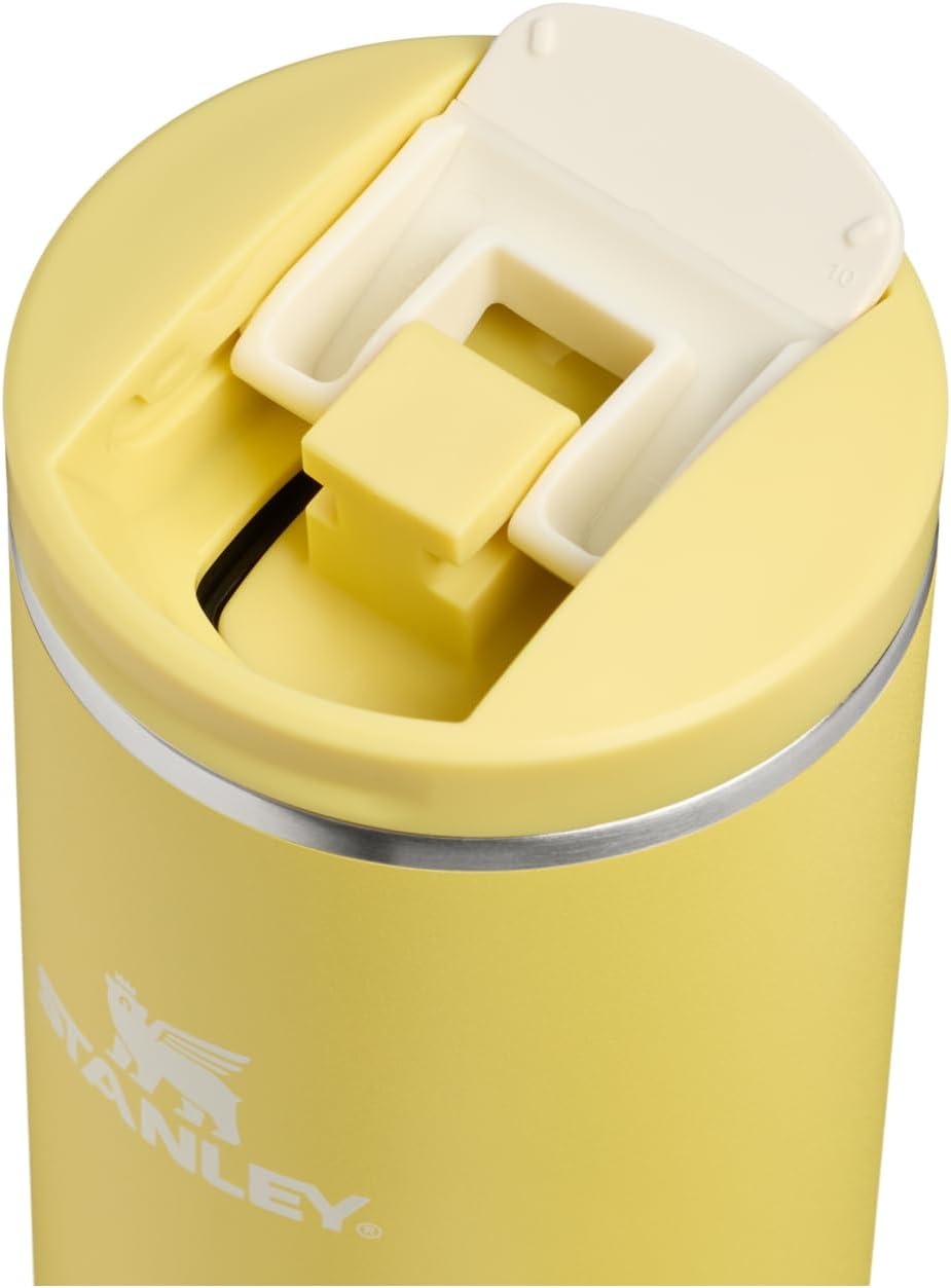 image:imageStanley AeroLight Transit Bottle 20 oz Locking Drink Through Lid Leak Resistant Water Bottle or Coffee Travel Mug Lightweight Insulated Stainless Steel BPAFree LilacDaffodil