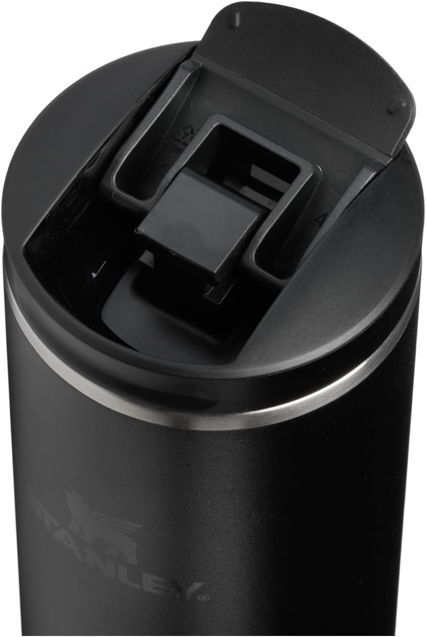 image:imageStanley AeroLight Transit Bottle 20 oz Locking Drink Through Lid Leak Resistant Water Bottle or Coffee Travel Mug Lightweight Insulated Stainless Steel BPAFree LilacBlack 20