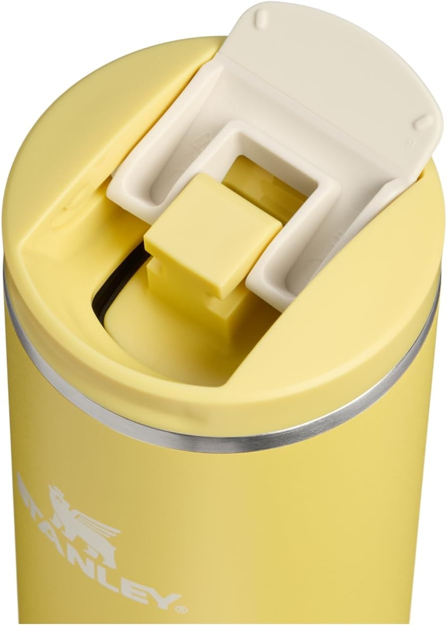 image:imageStanley AeroLight Transit Bottle 20 oz Locking Drink Through Lid Leak Resistant Water Bottle or Coffee Travel Mug Lightweight Insulated Stainless Steel BPAFree LilacDaffodil