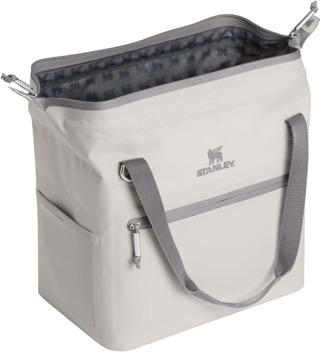 image:imageStanley All Day Julienne Soft Cooler Bag and Lunch Box Insulated Travel Bag with Zipper BPAFreeAsh