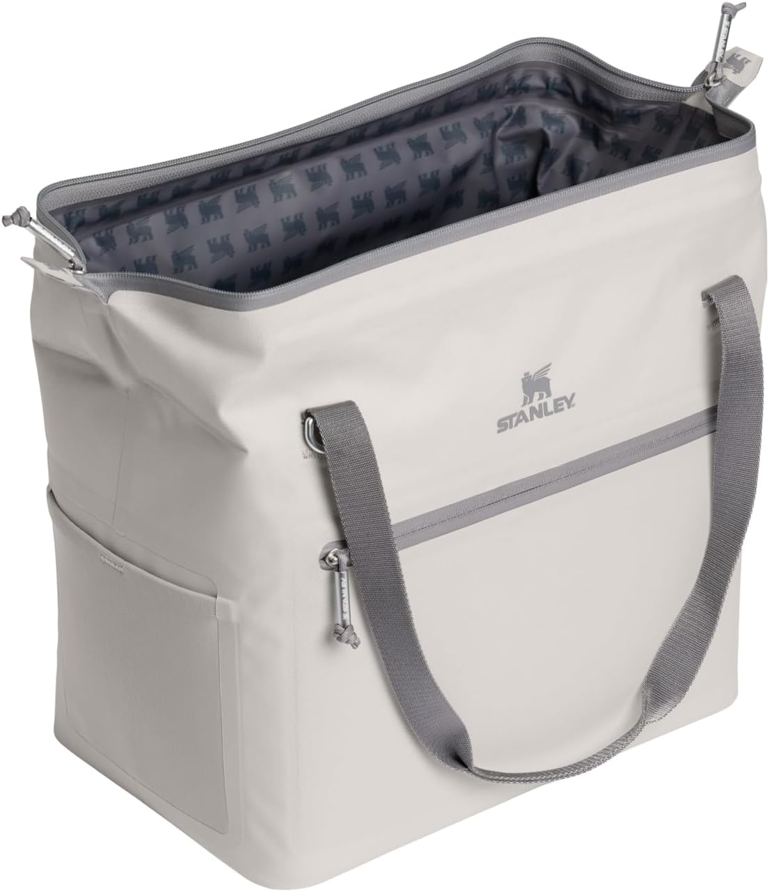 image:imageStanley All Day Julienne Soft Cooler Bag and Lunch Box Insulated Travel Bag with Zipper BPAFreeAsh
