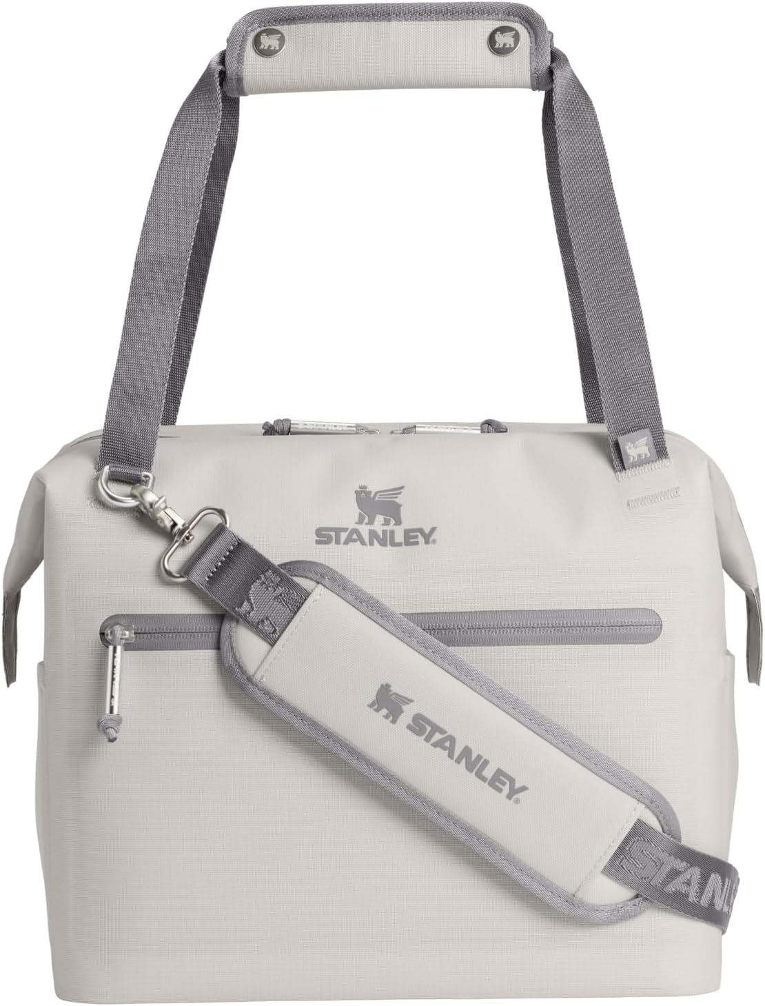 image:imageStanley All Day Julienne Soft Cooler Bag and Lunch Box Insulated Travel Bag with Zipper BPAFreeAsh