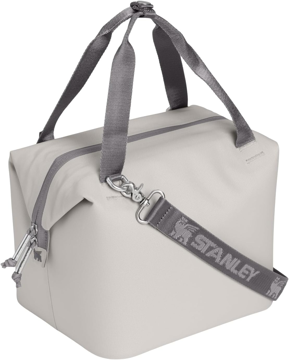 image:imageStanley All Day Julienne Soft Cooler Bag and Lunch Box Insulated Travel Bag with Zipper BPAFreeAsh
