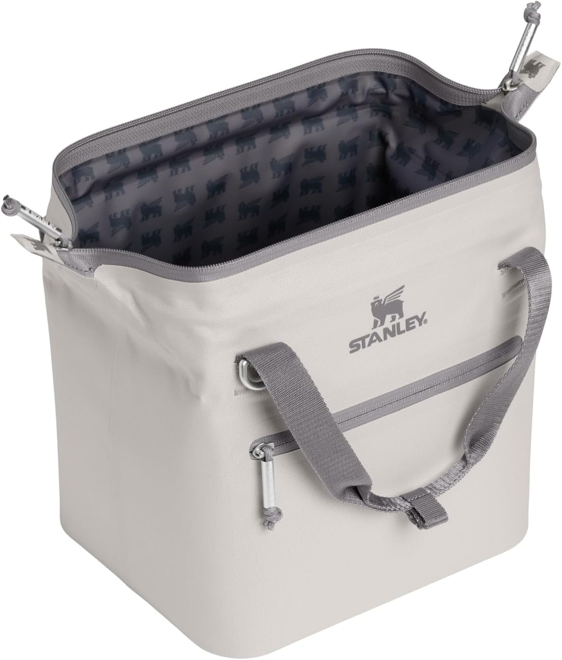 image:imageStanley All Day Julienne Soft Cooler Bag and Lunch Box Insulated Travel Bag with Zipper BPAFreeAsh