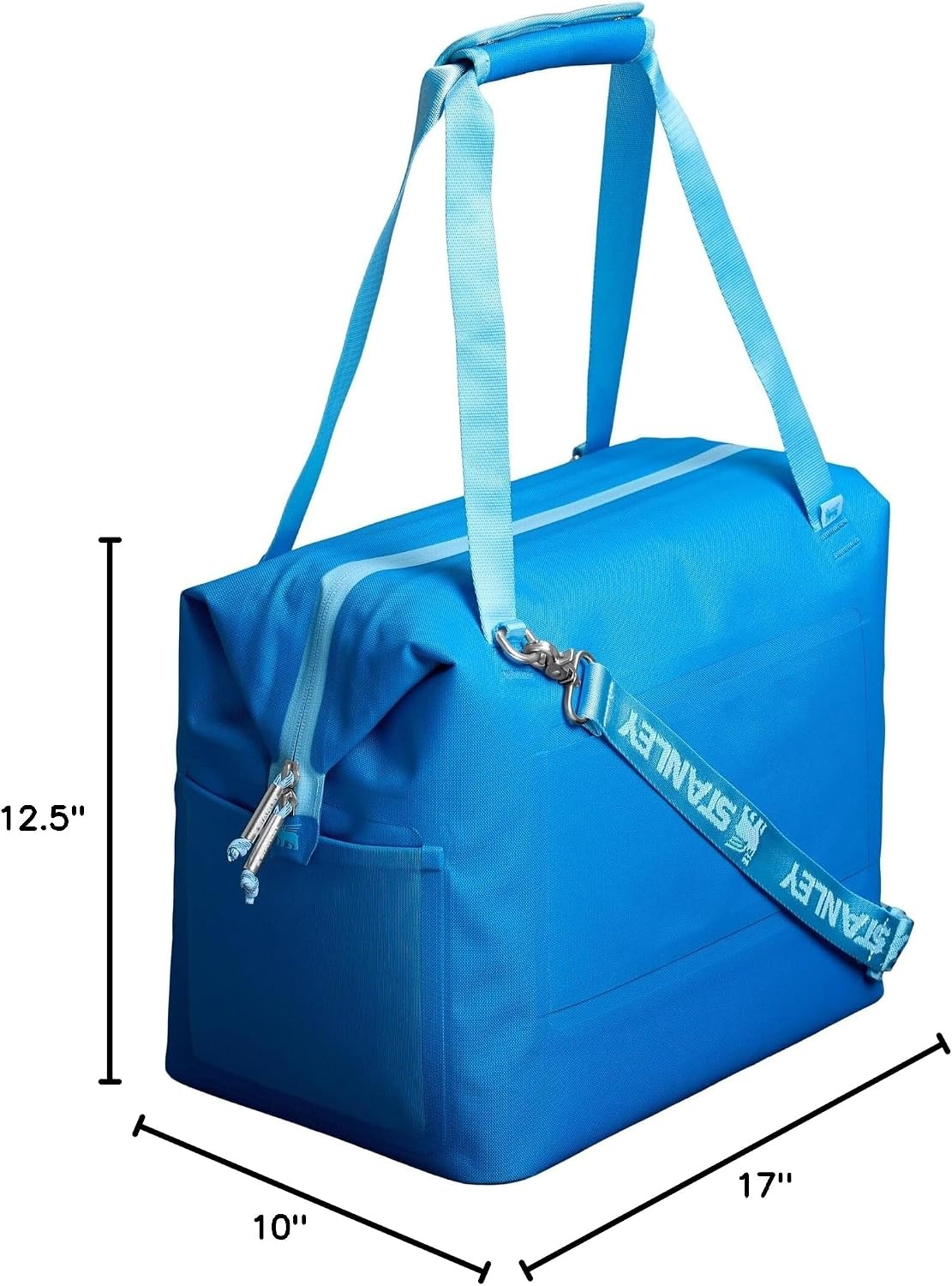image:imageStanley All Day Julienne Soft Cooler Bag and Lunch Box Insulated Travel Bag with Zipper BPAFreeAzure