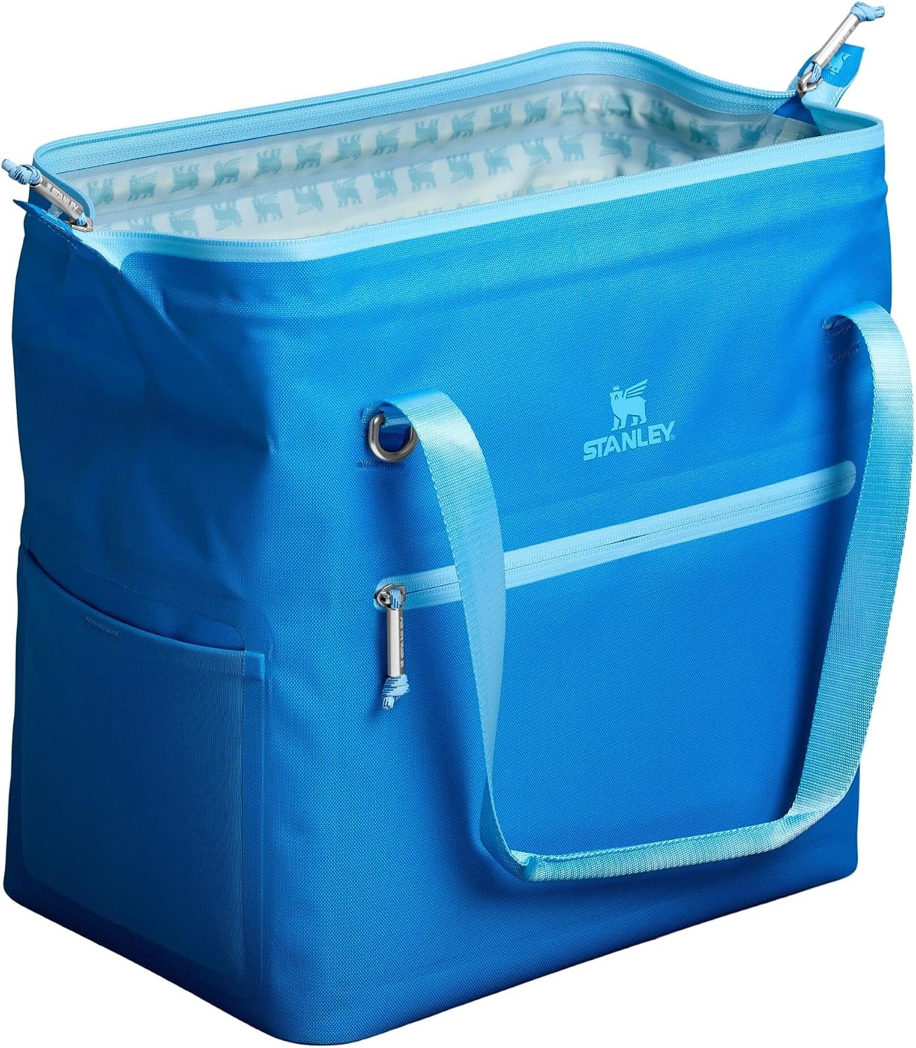 image:imageStanley All Day Julienne Soft Cooler Bag and Lunch Box Insulated Travel Bag with Zipper BPAFreeAzure