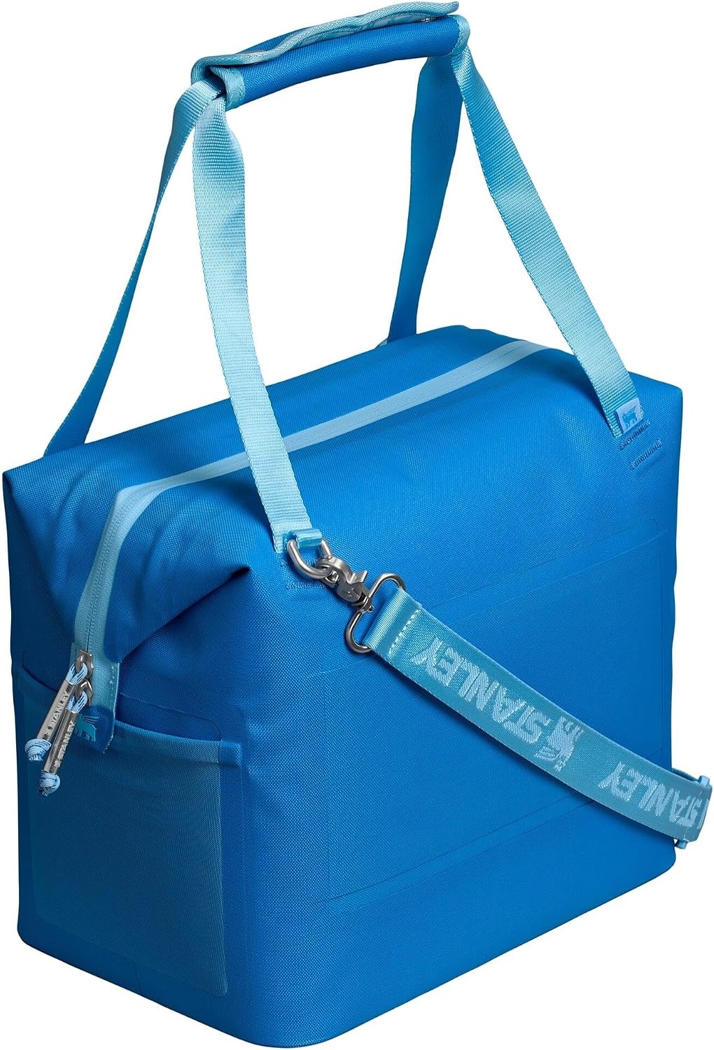 image:imageStanley All Day Julienne Soft Cooler Bag and Lunch Box Insulated Travel Bag with Zipper BPAFreeAzure
