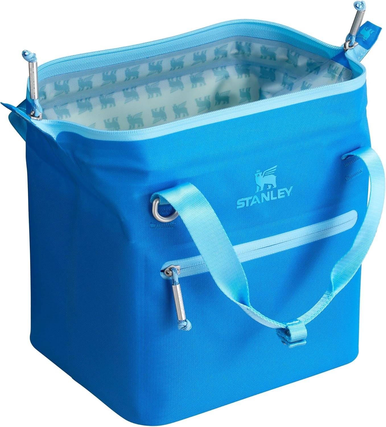 image:imageStanley All Day Julienne Soft Cooler Bag and Lunch Box Insulated Travel Bag with Zipper BPAFreeAzure