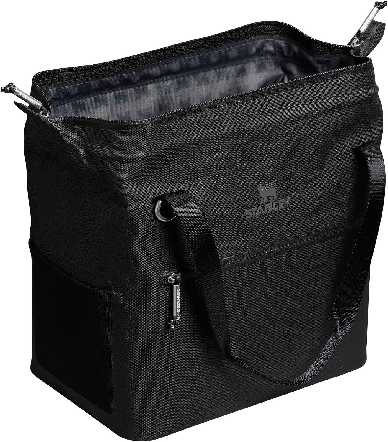 image:imageStanley All Day Julienne Soft Cooler Bag and Lunch Box Insulated Travel Bag with Zipper BPAFreeBlack