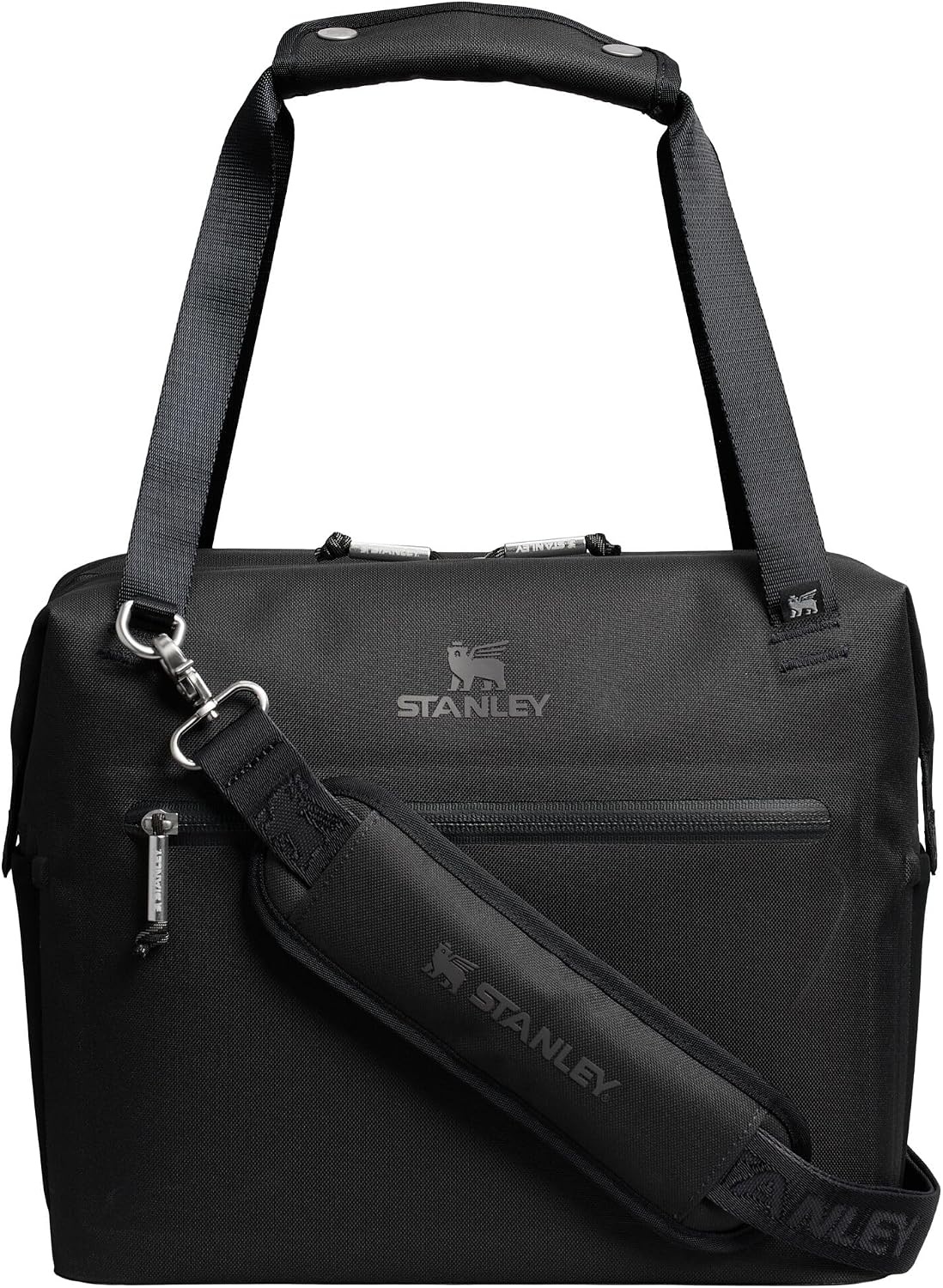 image:imageStanley All Day Julienne Soft Cooler Bag and Lunch Box Insulated Travel Bag with Zipper BPAFreeBlack