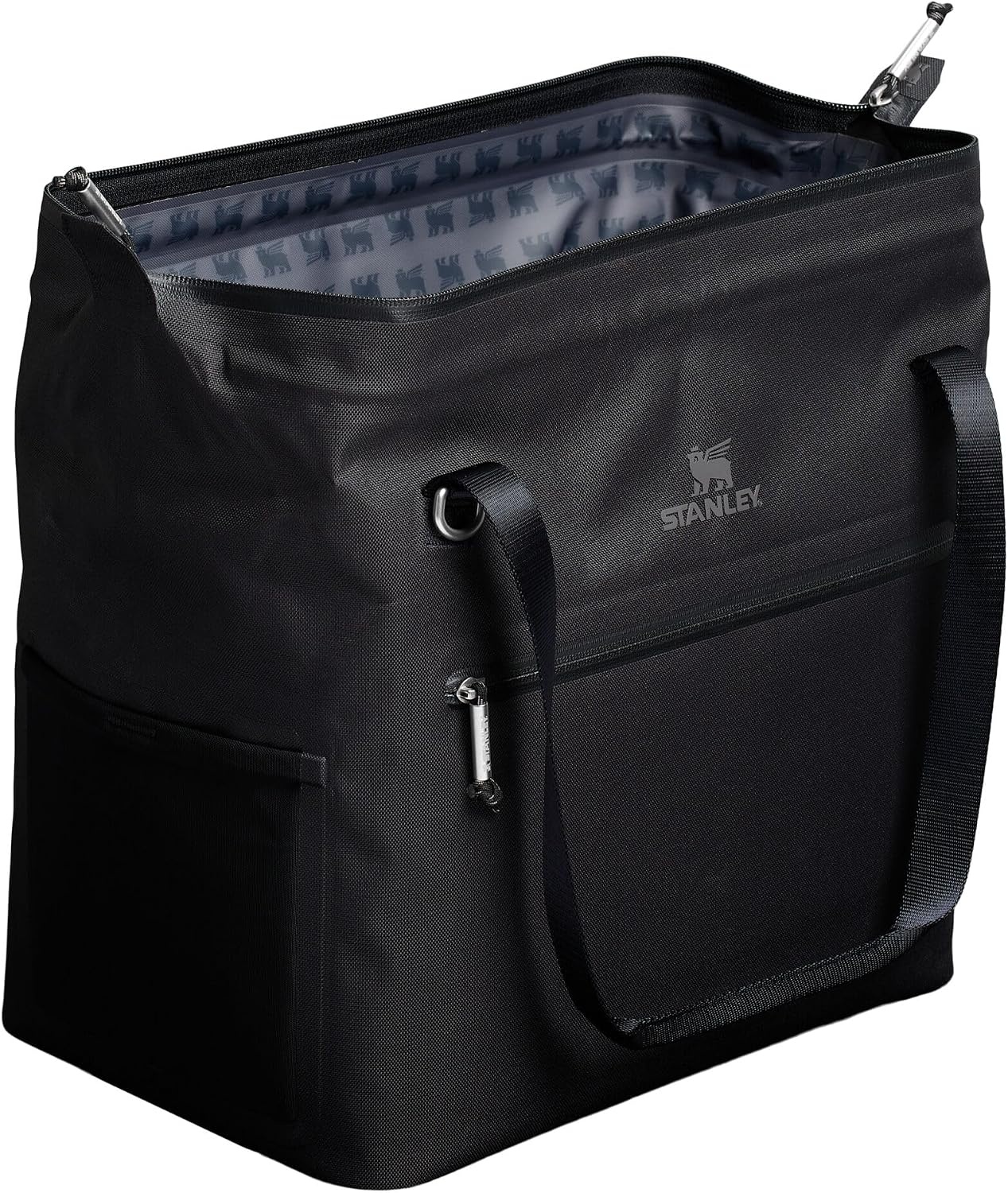 image:imageStanley All Day Julienne Soft Cooler Bag and Lunch Box Insulated Travel Bag with Zipper BPAFreeBlack