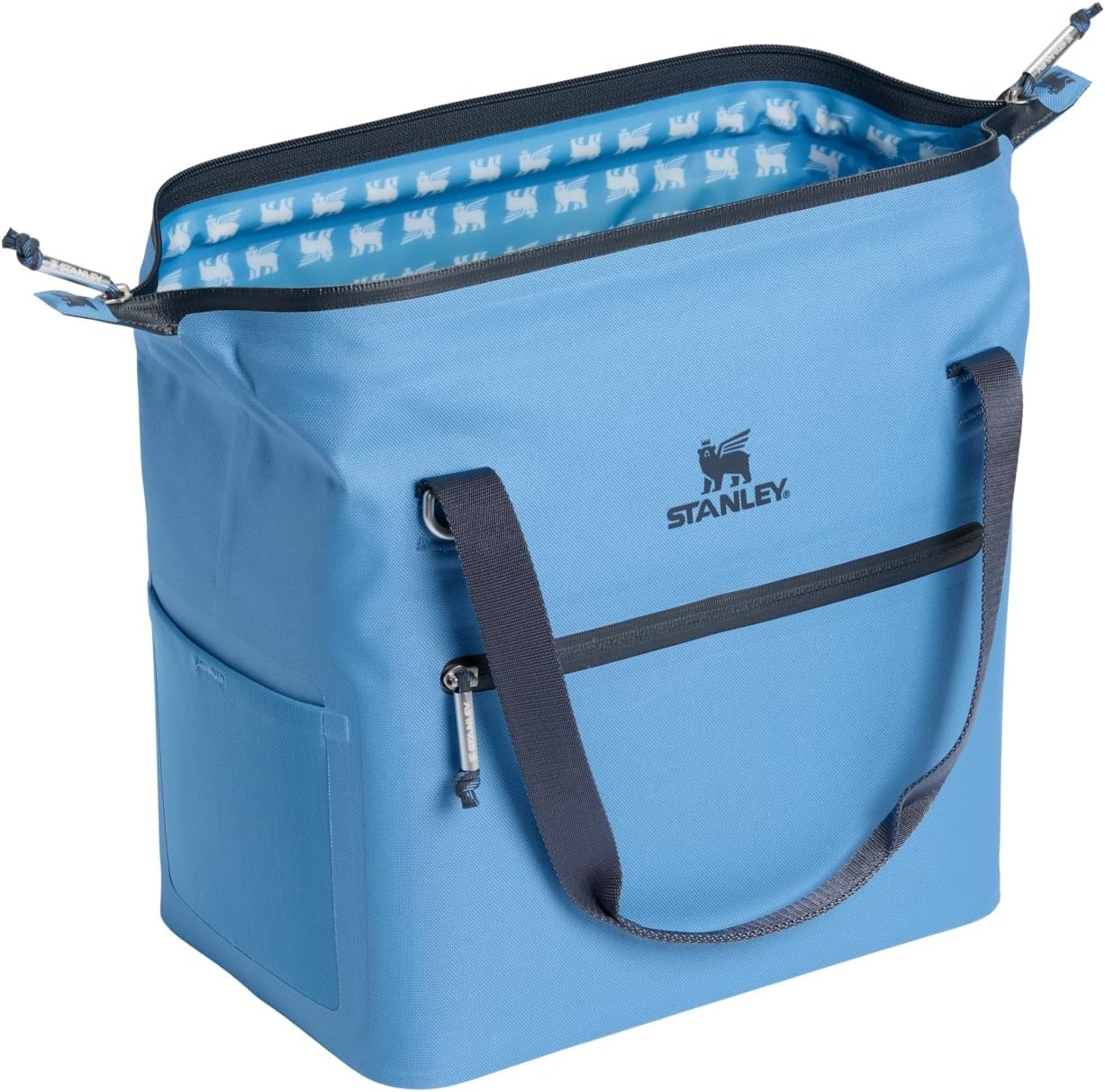 image:imageStanley All Day Julienne Soft Cooler Bag and Lunch Box Insulated Travel Bag with Zipper BPAFreeBlue Sky