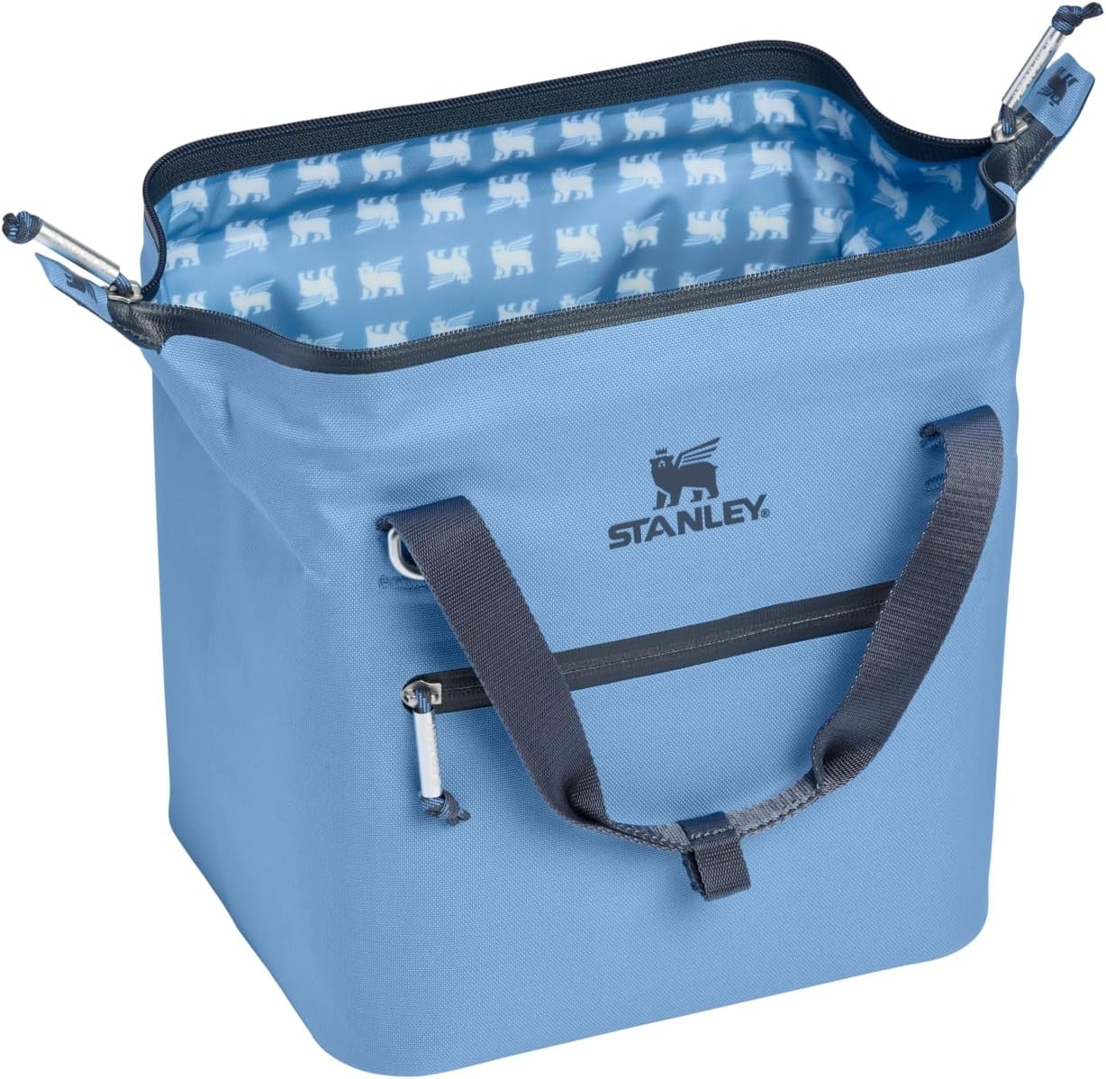 image:imageStanley All Day Julienne Soft Cooler Bag and Lunch Box Insulated Travel Bag with Zipper BPAFreeBlue Sky