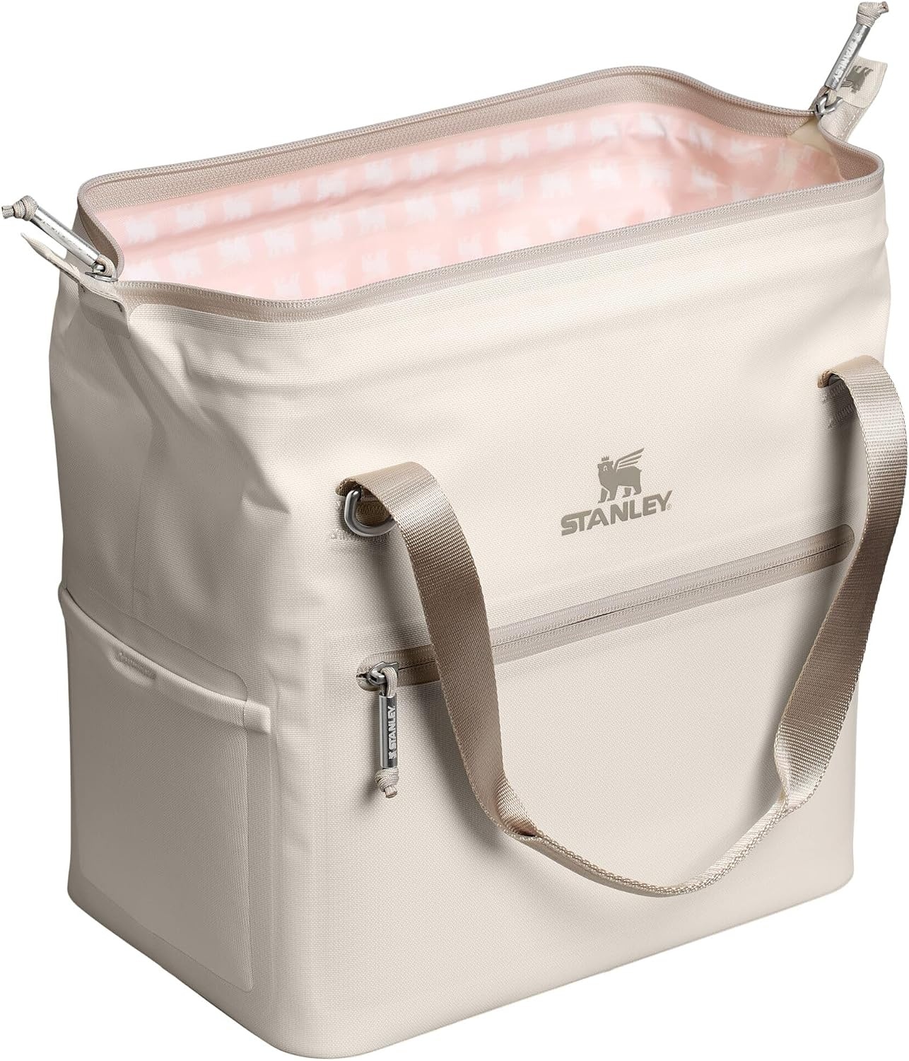 image:imageStanley All Day Julienne Soft Cooler Bag and Lunch Box Insulated Travel Bag with Zipper BPAFreeCream