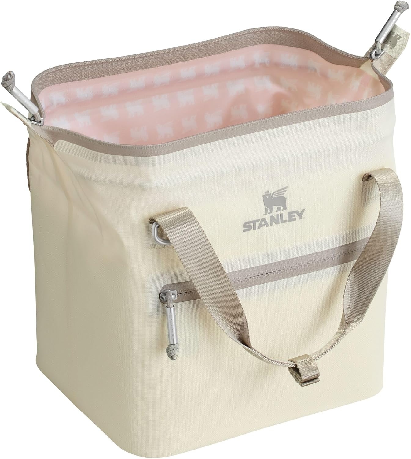 image:imageStanley All Day Julienne Soft Cooler Bag and Lunch Box Insulated Travel Bag with Zipper BPAFreeCream