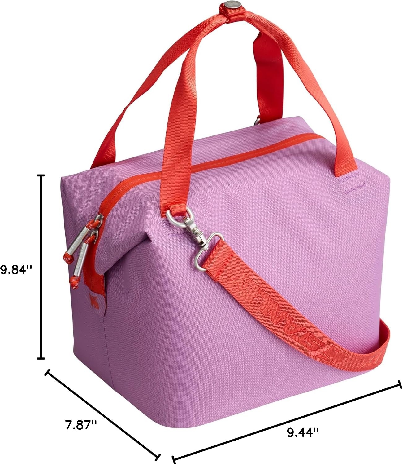 image:imageStanley All Day Julienne Soft Cooler Bag and Lunch Box Insulated Travel Bag with Zipper BPAFreeLilac