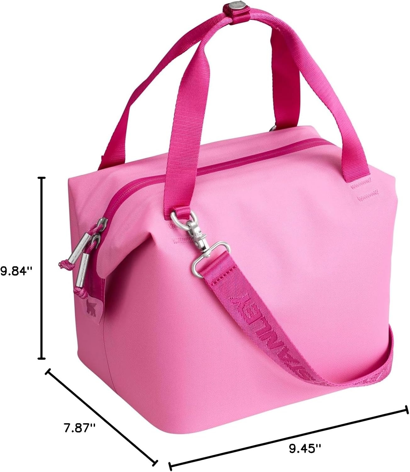 image:imageStanley All Day Julienne Soft Cooler Bag and Lunch Box Insulated Travel Bag with Zipper BPAFreePeony
