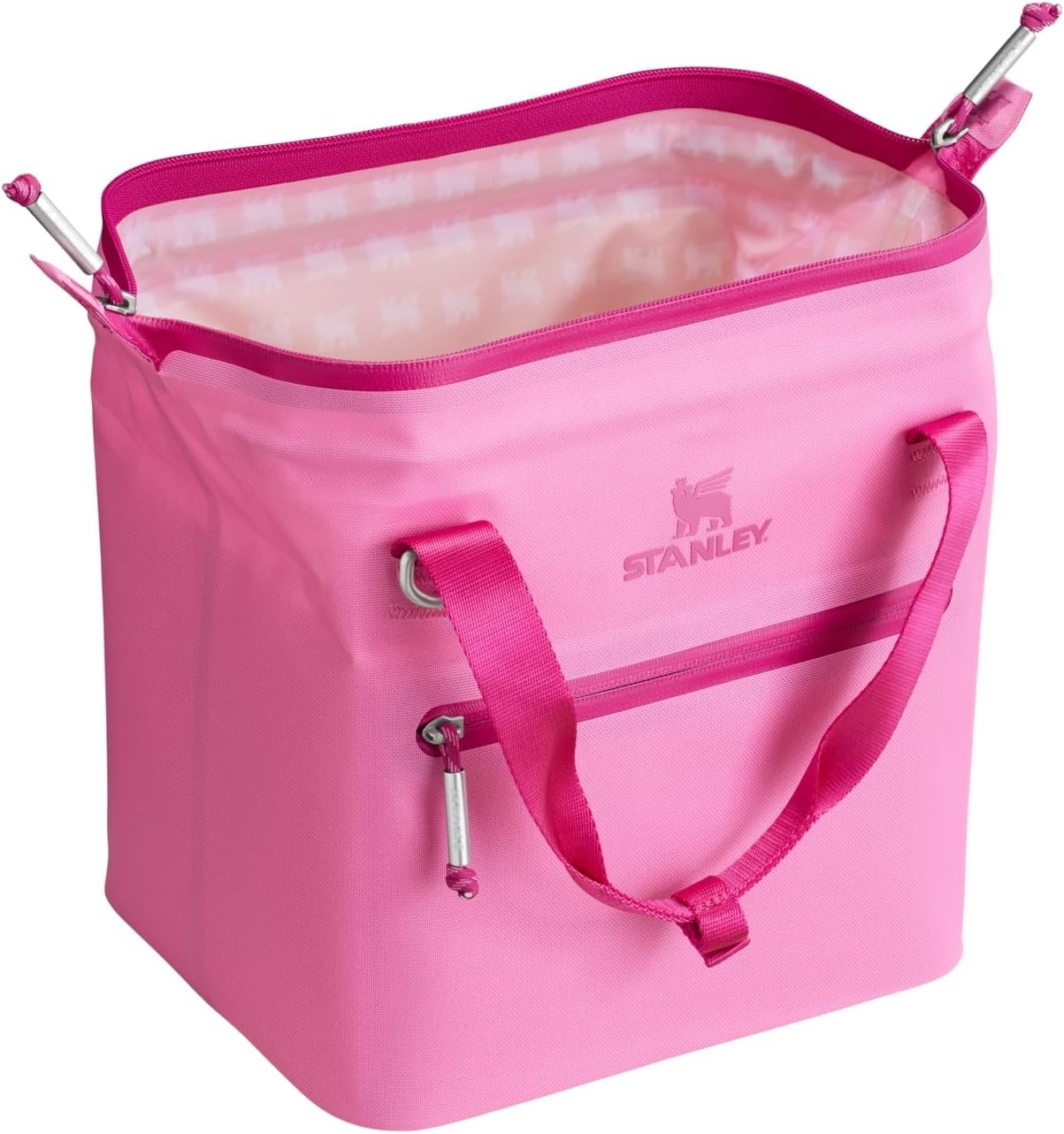 image:imageStanley All Day Julienne Soft Cooler Bag and Lunch Box Insulated Travel Bag with Zipper BPAFreePeony