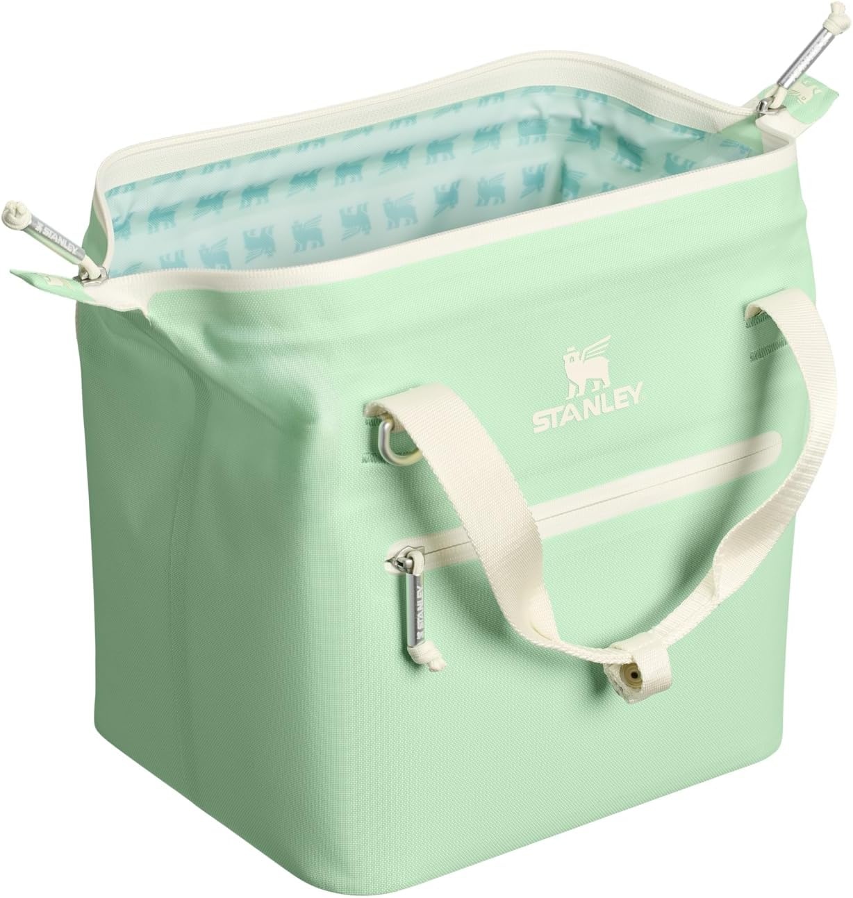image:imageStanley All Day Julienne Soft Cooler Bag and Lunch Box Insulated Travel Bag with Zipper BPAFreePistachio