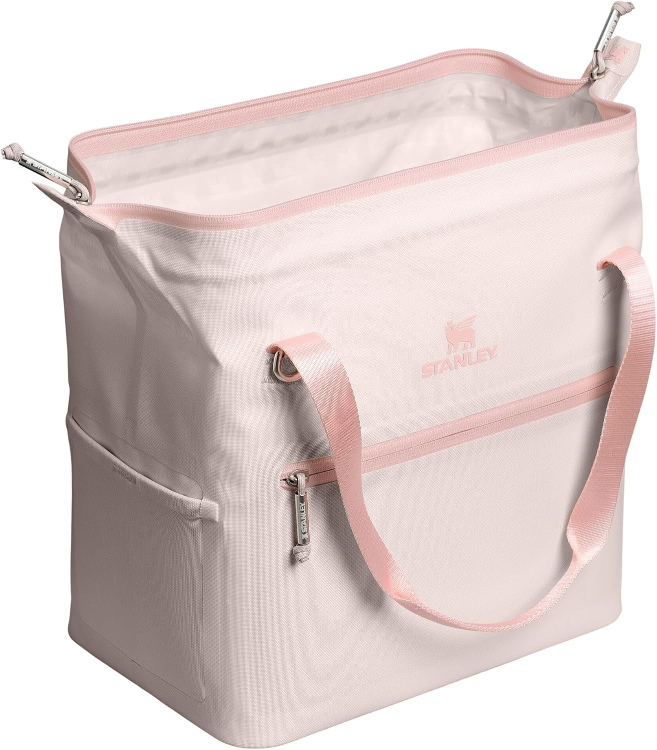 image:imageStanley All Day Julienne Soft Cooler Bag and Lunch Box Insulated Travel Bag with Zipper BPAFreeRose Quartz