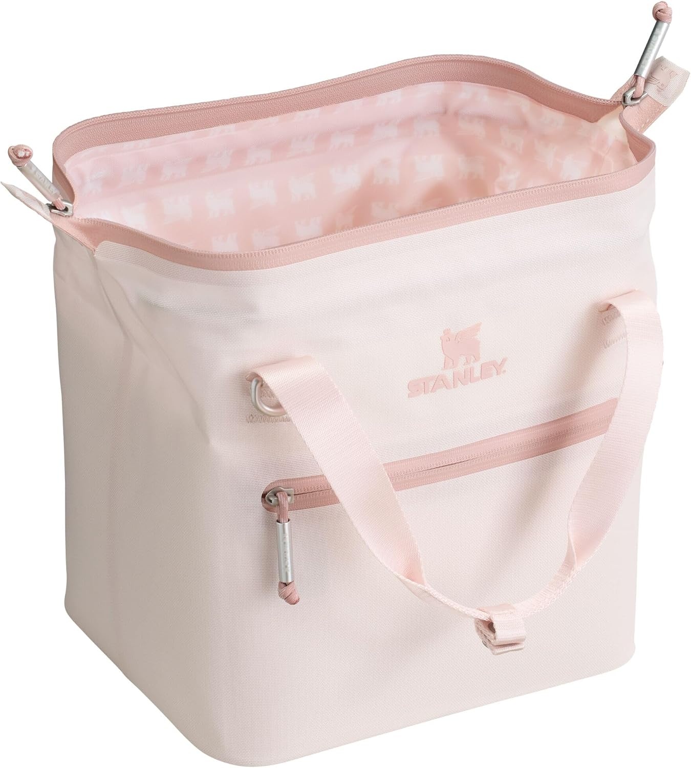 image:imageStanley All Day Julienne Soft Cooler Bag and Lunch Box Insulated Travel Bag with Zipper BPAFreeRose Quartz