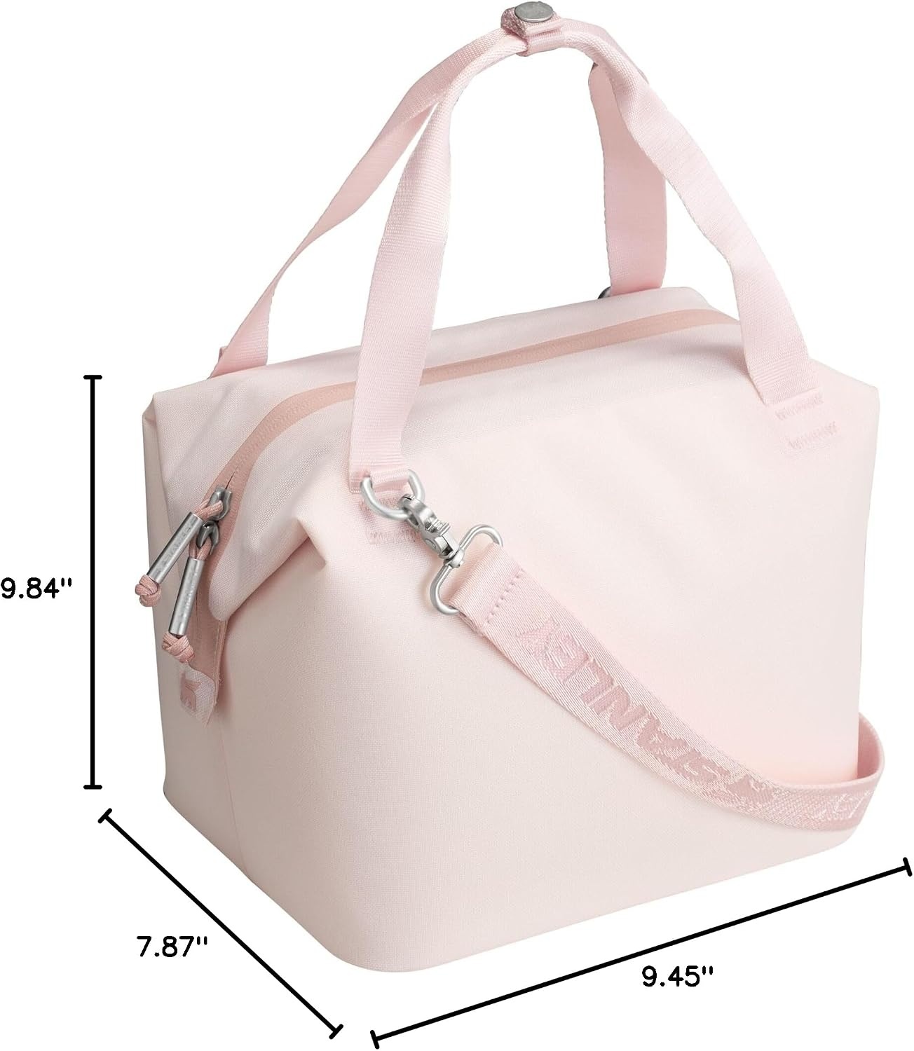 image:imageStanley All Day Julienne Soft Cooler Bag and Lunch Box Insulated Travel Bag with Zipper BPAFreeRose Quartz