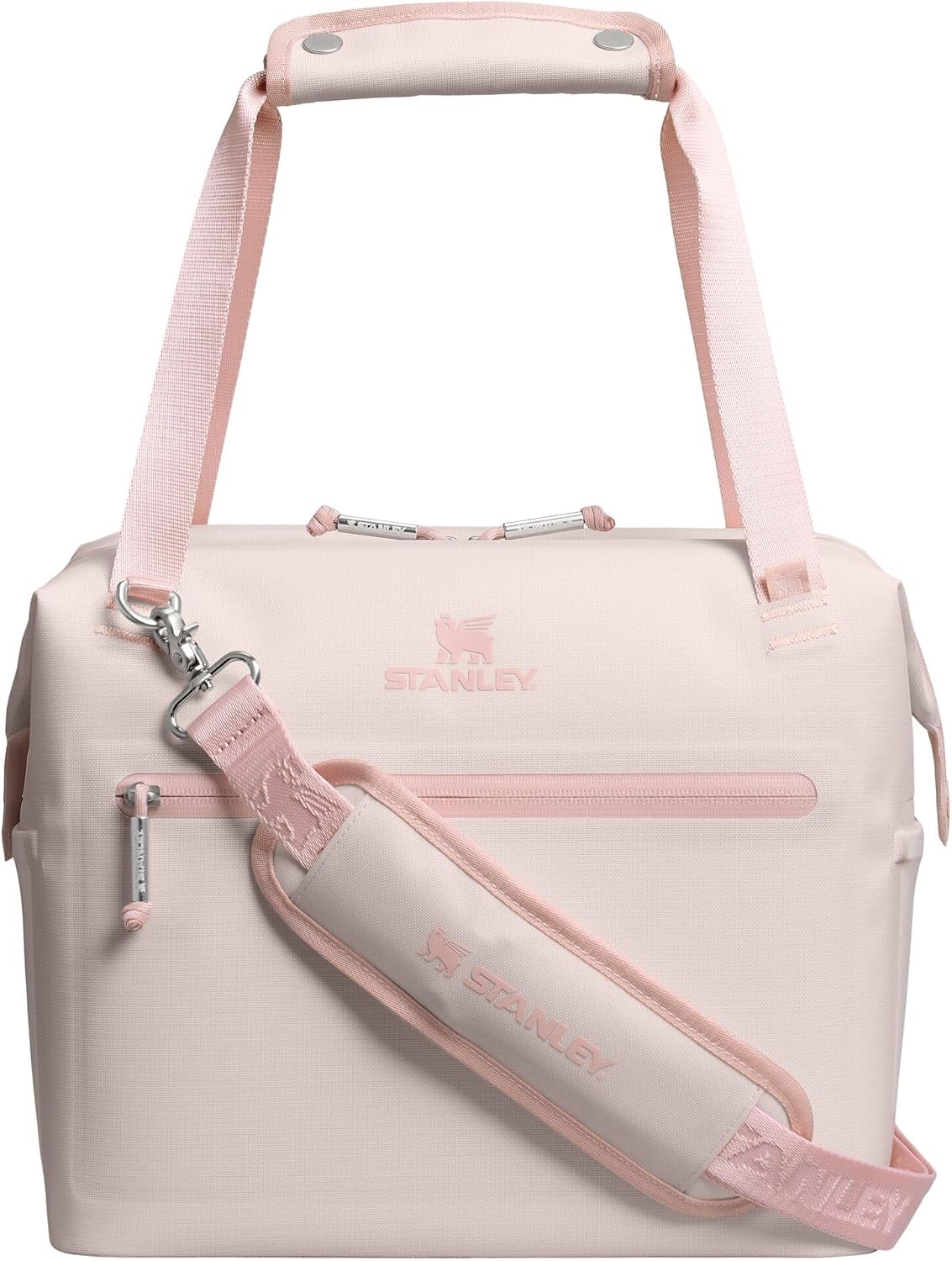 image:imageStanley All Day Julienne Soft Cooler Bag and Lunch Box Insulated Travel Bag with Zipper BPAFreeRose Quartz