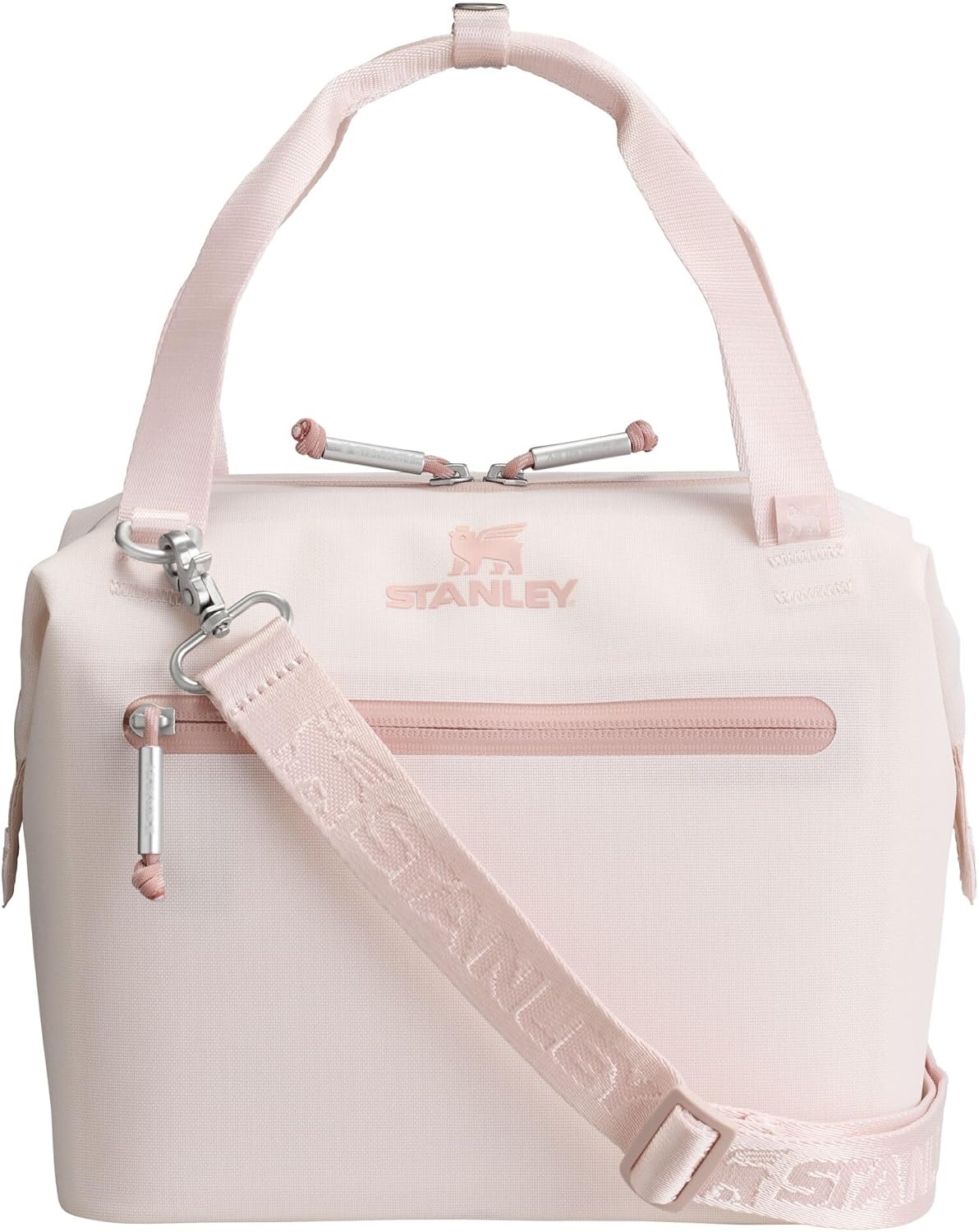image:imageStanley All Day Julienne Soft Cooler Bag and Lunch Box Insulated Travel Bag with Zipper BPAFreeRose Quartz