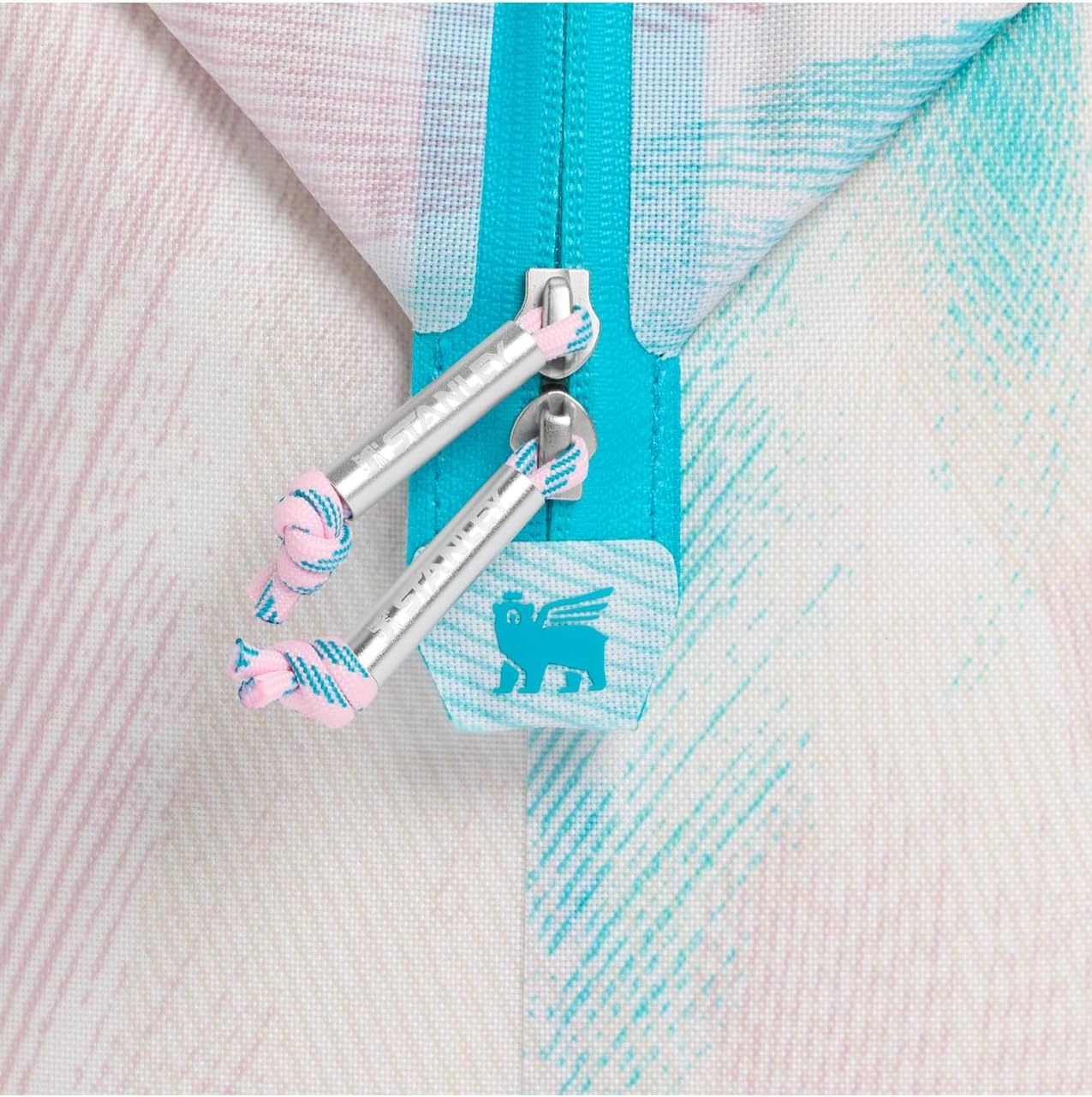 image:imageStanley All Day Julienne Soft Cooler Bag and Lunch Box Insulated Travel Bag with Zipper BPAFreeSea Glass Plume