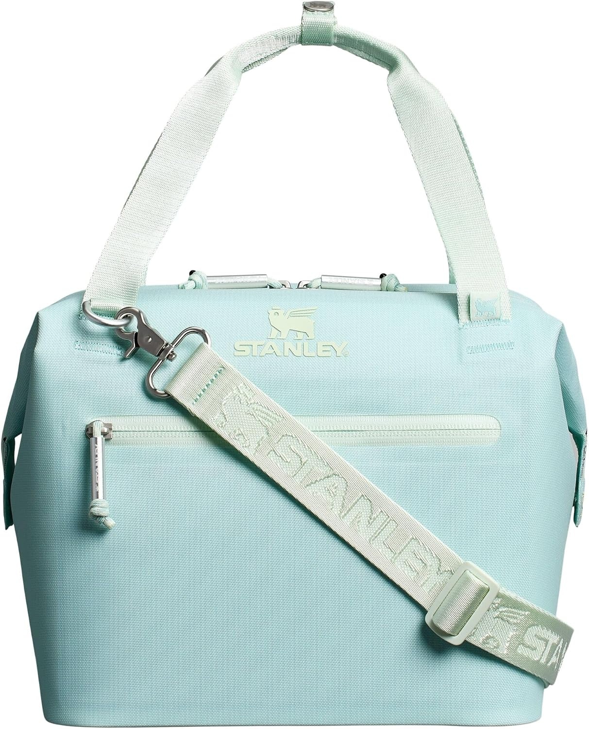 image:imageStanley All Day Julienne Soft Cooler Bag and Lunch Box Insulated Travel Bag with Zipper BPAFreeSeafoam
