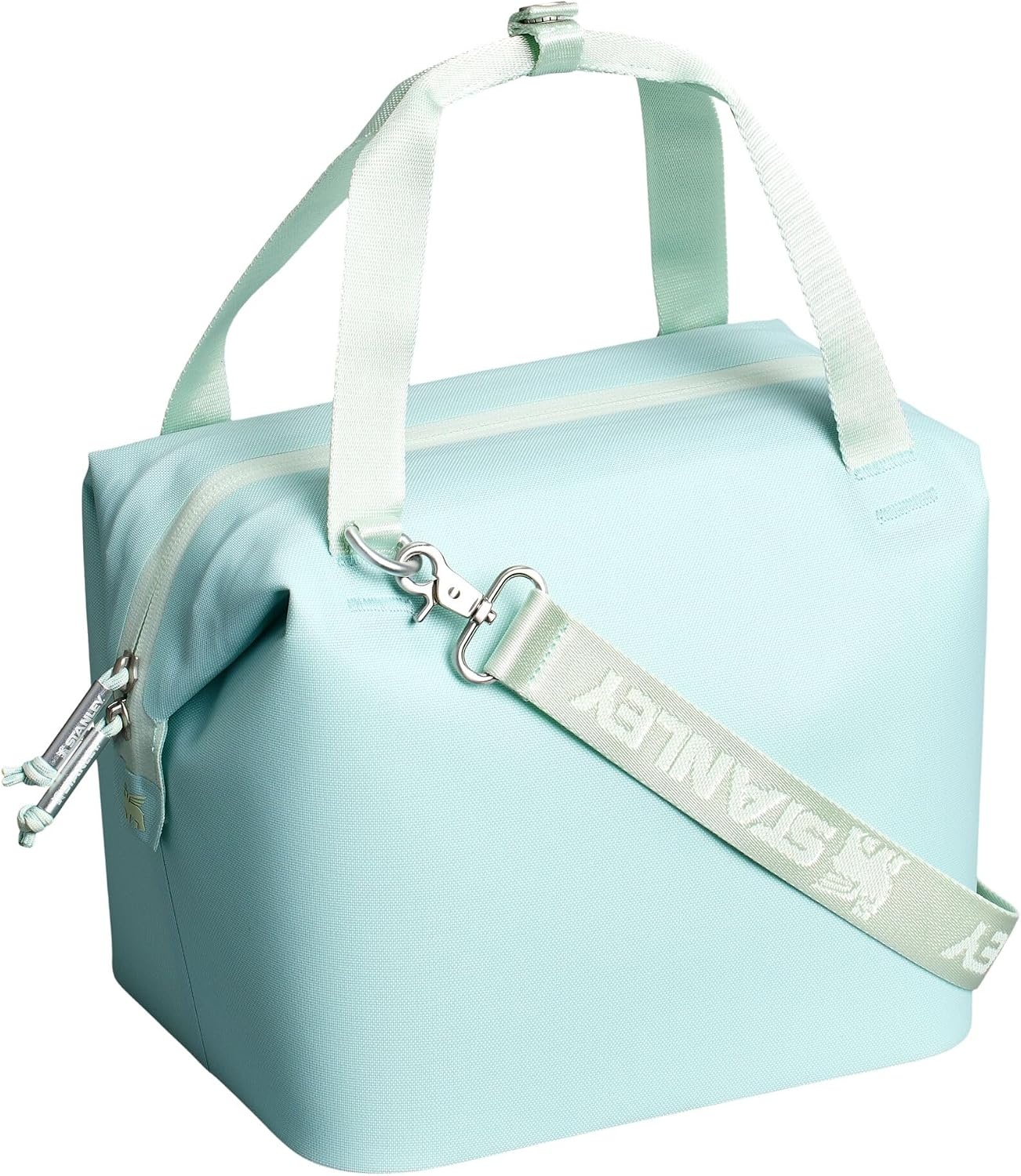 image:imageStanley All Day Julienne Soft Cooler Bag and Lunch Box Insulated Travel Bag with Zipper BPAFreeSeafoam