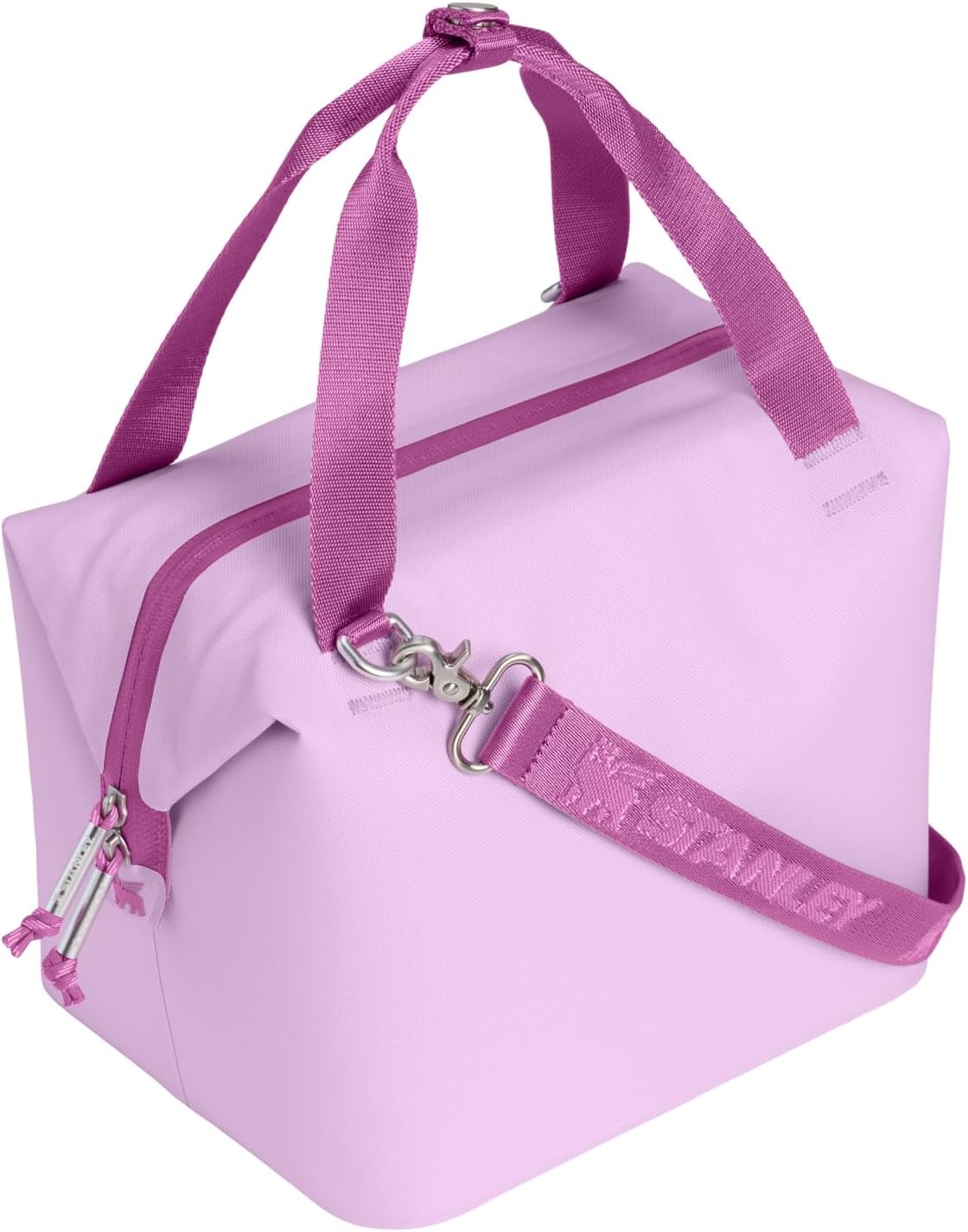 image:imageStanley All Day Julienne Soft Cooler Bag and Lunch Box Insulated Travel Bag with Zipper BPAFreeSoft Orchid