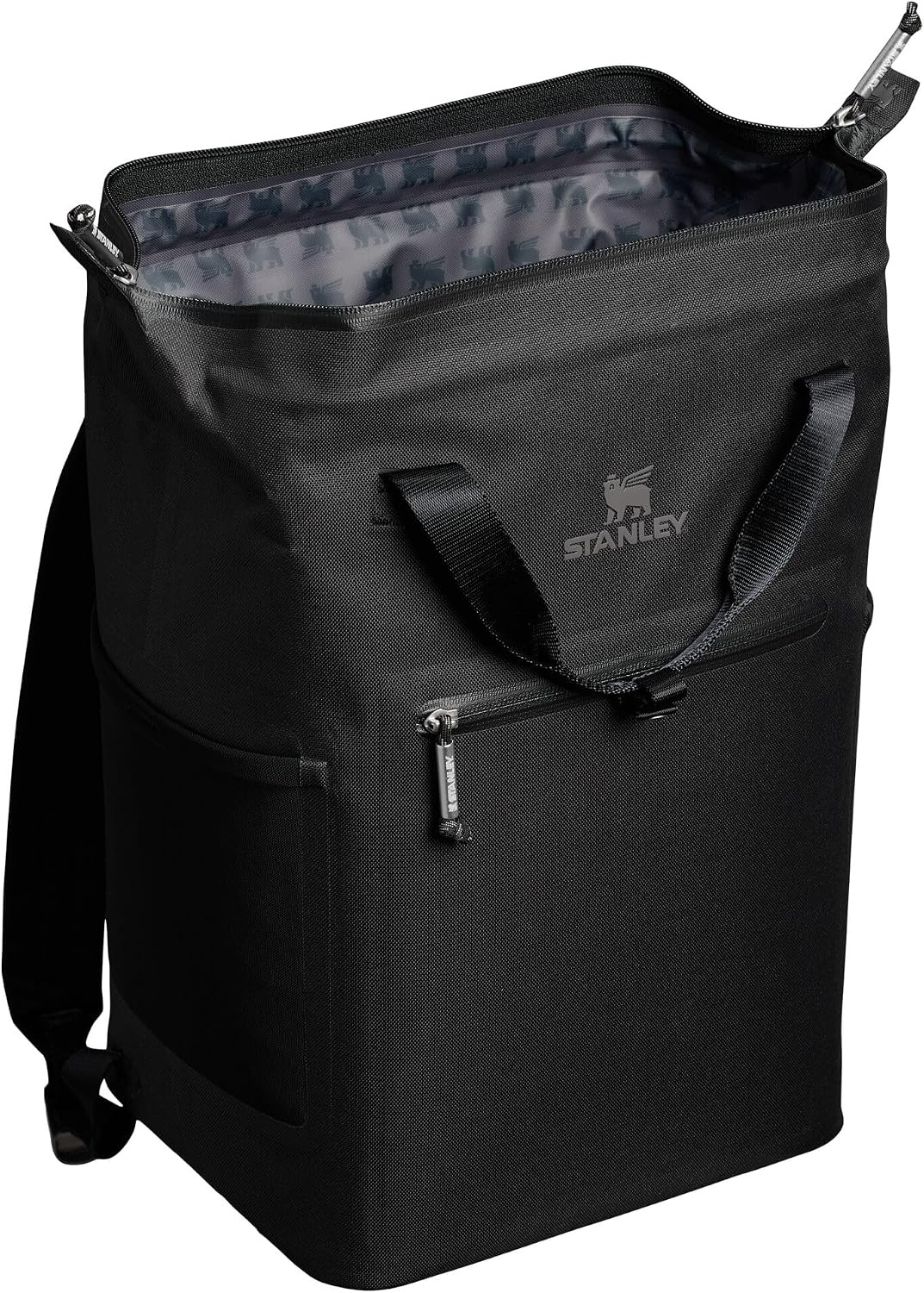 image:imageStanley All Day Madeleine Backpack Soft Cooler 20 Can Cooler with Handle and Shoulder Straps Insulated Travel Bag with Zipper BPAFreeBlack