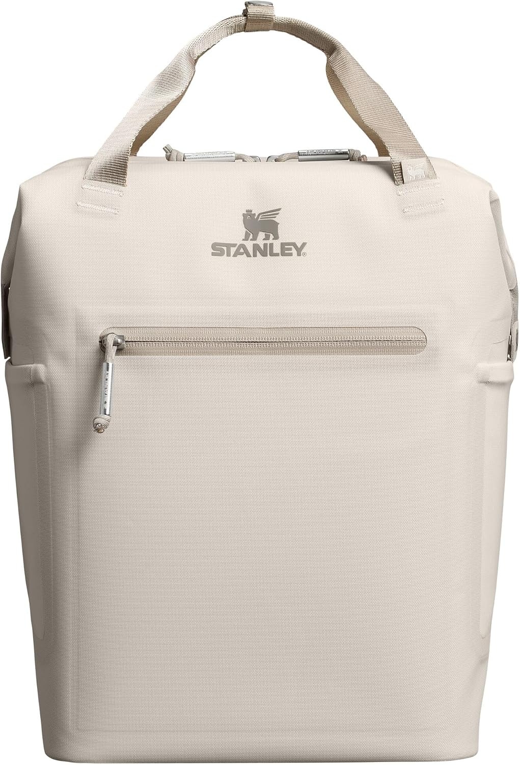 image:imageStanley All Day Madeleine Backpack Soft Cooler 20 Can Cooler with Handle and Shoulder Straps Insulated Travel Bag with Zipper BPAFreeCream
