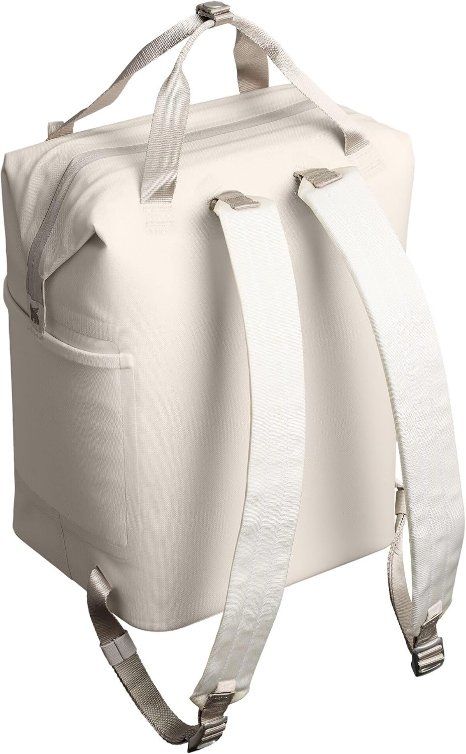 image:imageStanley All Day Madeleine Backpack Soft Cooler 20 Can Cooler with Handle and Shoulder Straps Insulated Travel Bag with Zipper BPAFreeCream