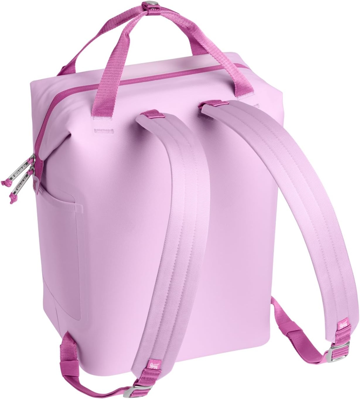 image:imageStanley All Day Madeleine Backpack Soft Cooler 20 Can Cooler with Handle and Shoulder Straps Insulated Travel Bag with Zipper BPAFreeSoft Orchid