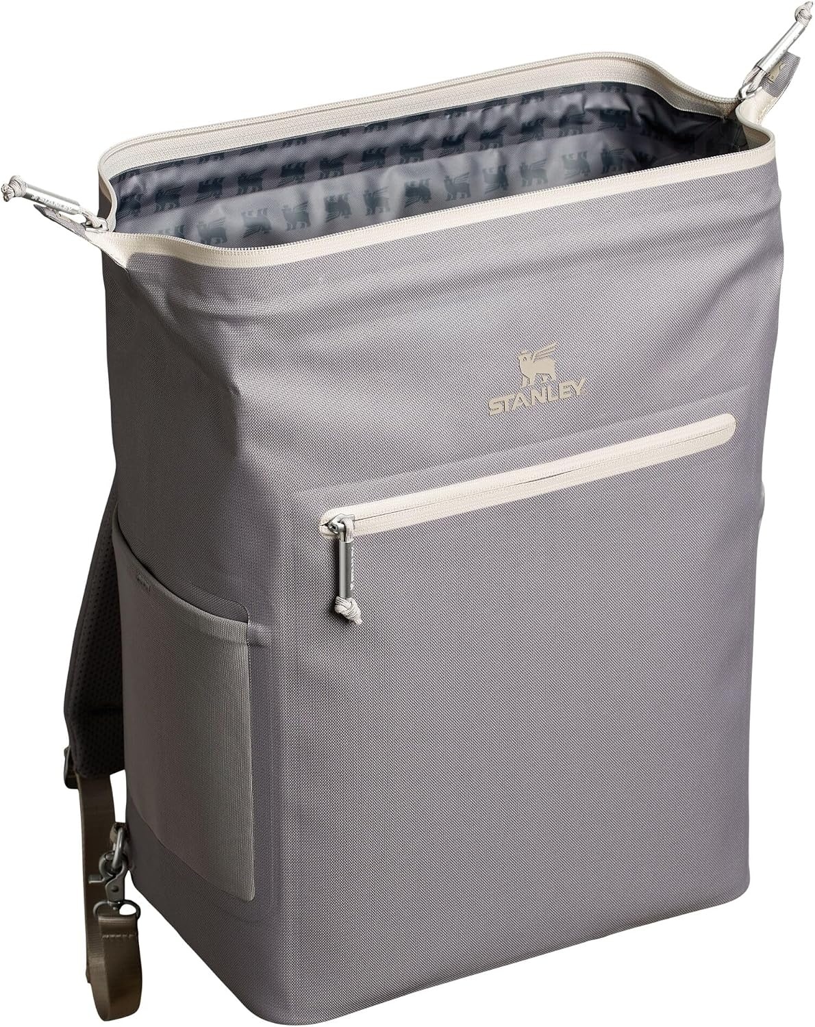 image:imageStanley All Day Madeleine Backpack Soft Cooler 20 Can Cooler with Handle and Shoulder Straps Insulated Travel Bag with Zipper BPAFreeStone