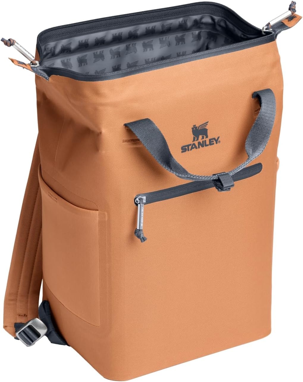 image:imageStanley All Day Madeleine Backpack Soft Cooler 20 Can Cooler with Handle and Shoulder Straps Insulated Travel Bag with Zipper BPAFreeToast