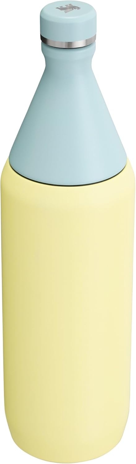 image:imageStanley All Day Slim Bottle 20 oz Twist On Lid with Leakproof Seal Slim Design for Travel amp Gym Insulated Stainless Steel BPAFree Daffodil GlossPomelo