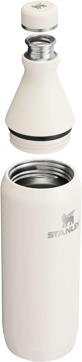 image:imageStanley All Day Slim Bottle 20 oz Twist On Lid with Leakproof Seal Slim Design for Travel amp Gym Insulated Stainless Steel BPAFree Daffodil GlossCream