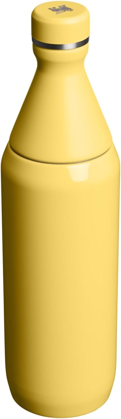 image:imageStanley All Day Slim Bottle 20 oz Twist On Lid with Leakproof Seal Slim Design for Travel amp Gym Insulated Stainless Steel BPAFree Daffodil GlossDaffodil Gloss