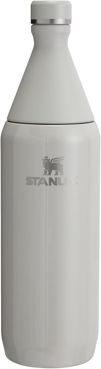 image:imageStanley All Day Slim Bottle 20 oz Twist On Lid with Leakproof Seal Slim Design for Travel amp Gym Insulated Stainless Steel BPAFree Daffodil GlossAsh