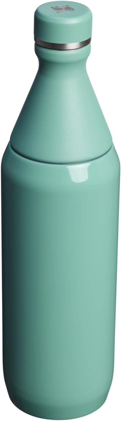 image:imageStanley All Day Slim Bottle 20 oz Twist On Lid with Leakproof Seal Slim Design for Travel amp Gym Insulated Stainless Steel BPAFree Daffodil GlossSpring Green Gloss