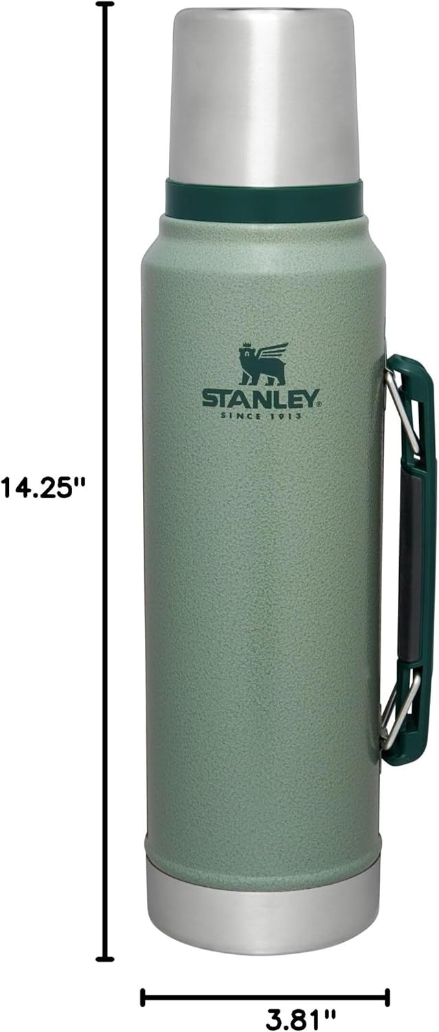 image:imageStanley Classic Legendary Vacuum BottleHammertone Green