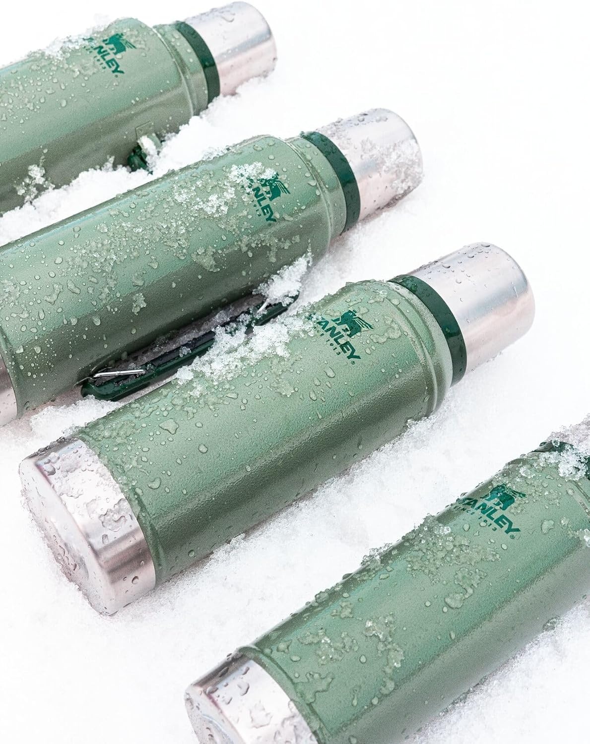 image:imageStanley Classic Legendary Vacuum BottleHammertone Green