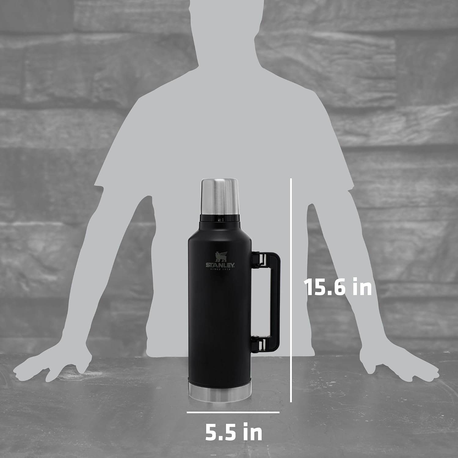 image:imageStanley Classic Legendary Vacuum BottleMatte Black