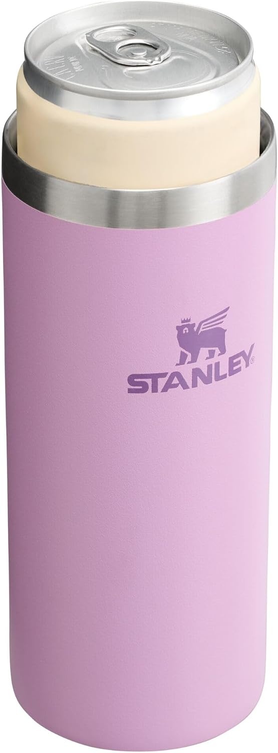image:imageStanley Everyday Can Cooler Cup Beer Seltzers Soda and Energy Drinks Doubles as Tumbler Insulated Stainless Steel Drink Holder BPAFreeLilac
