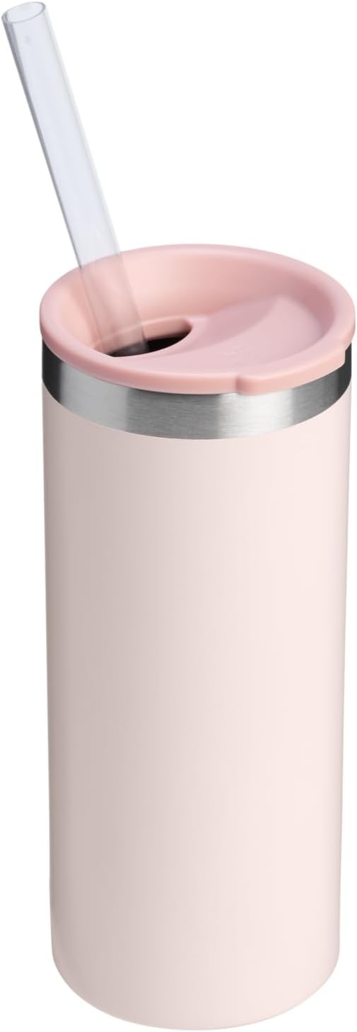 image:imageStanley Everyday Can Cooler Cup Beer Seltzers Soda and Energy Drinks Doubles as Tumbler Insulated Stainless Steel Drink Holder BPAFreeRose Quartz