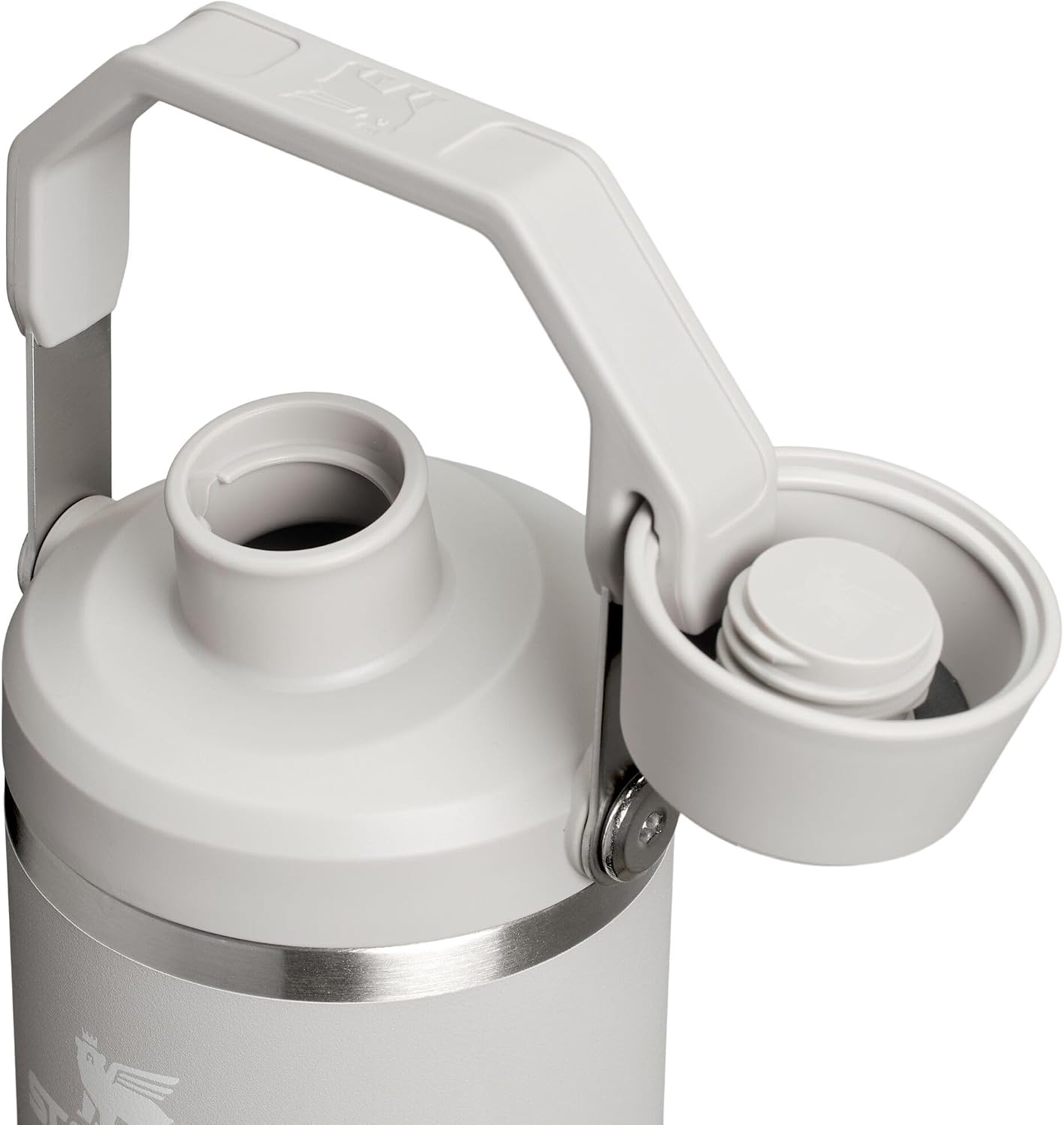 image:imageStanley IceFlow 20 Fast Flow Tumbler with Handle 40 oz Twist On Angled Spout Lid Leakproof Water Bottle Insulated Stainless Steel BPAFree LilacAsh