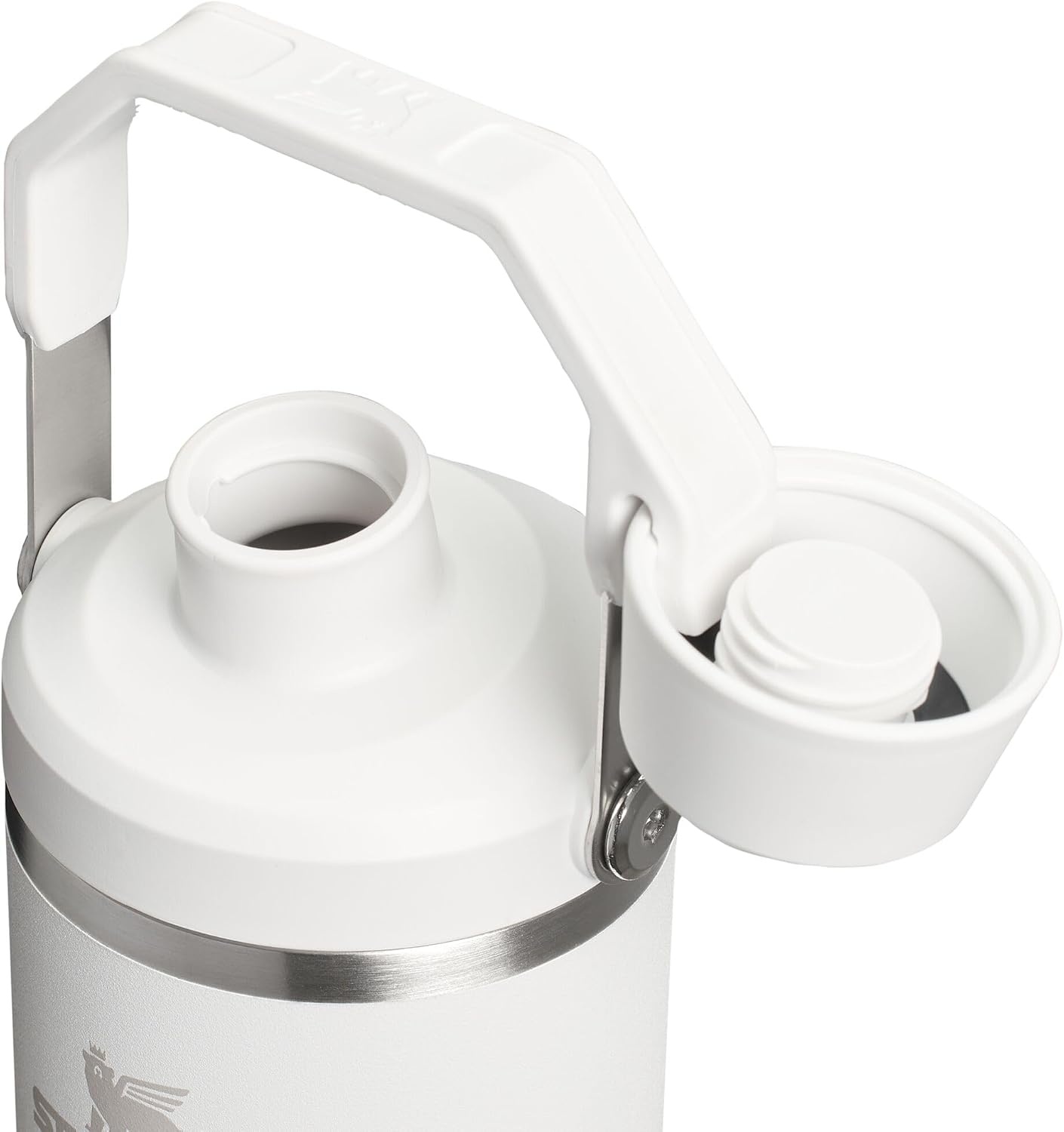 image:imageStanley IceFlow 20 Fast Flow Tumbler with Handle 40 oz Twist On Angled Spout Lid Leakproof Water Bottle Insulated Stainless Steel BPAFree LilacFrost
